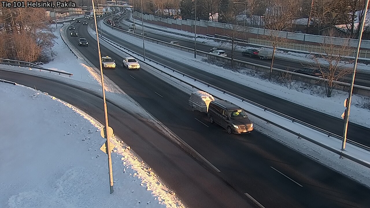 Weather Camera Image Road 101 Helsinki, Pakila, Helsinki, Uusimaa