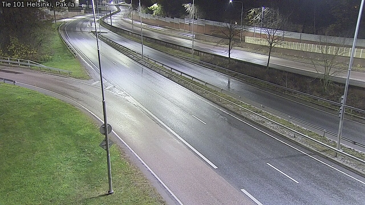 Weather Camera Image Väg 101 Helsingfors, Baggböle, Helsinki, Uusimaa