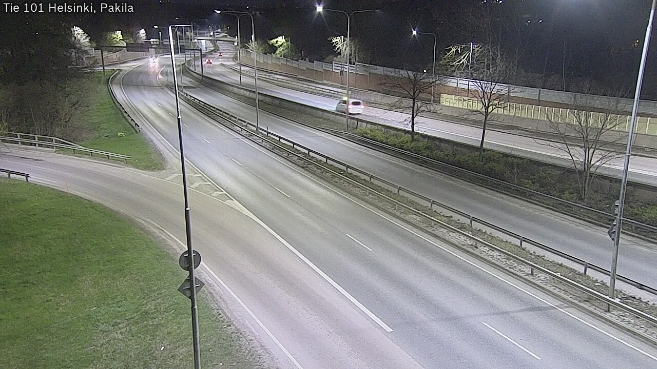 Weather Camera Image Väg 101 Helsingfors, Baggböle, Helsinki, Uusimaa