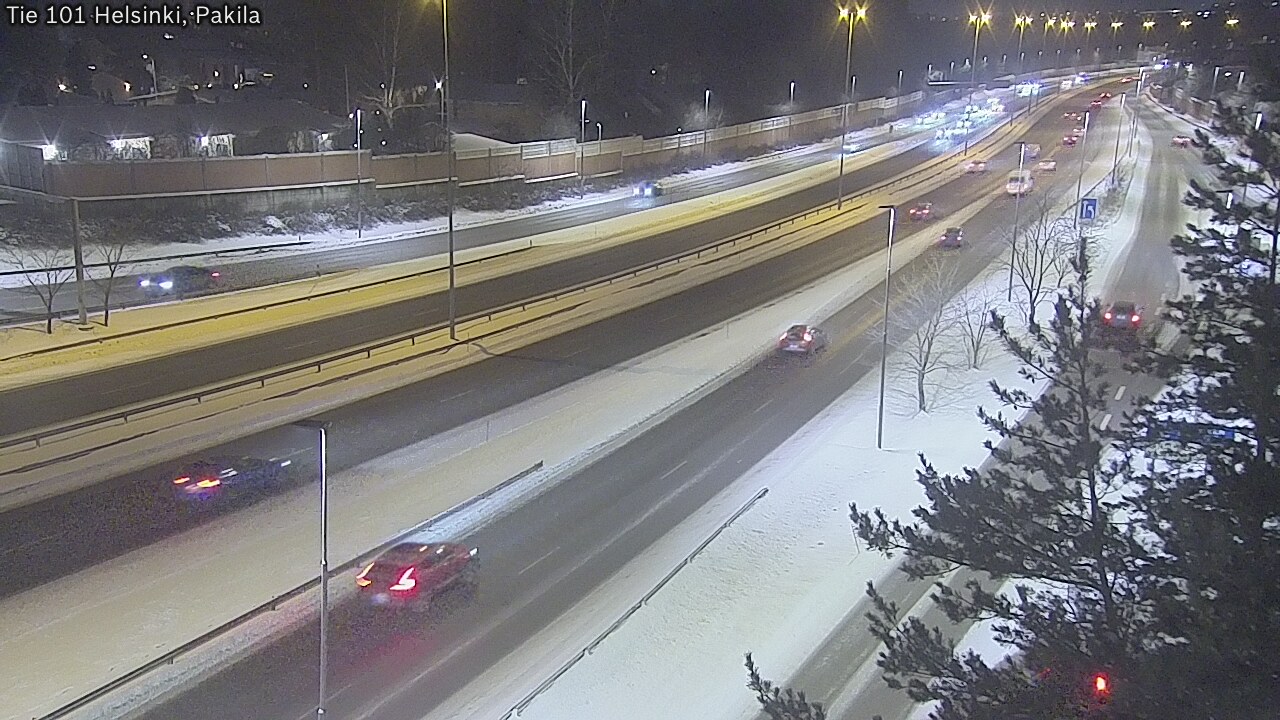 Weather Camera Image Road 101 Helsinki, Pakila, Helsinki, Uusimaa