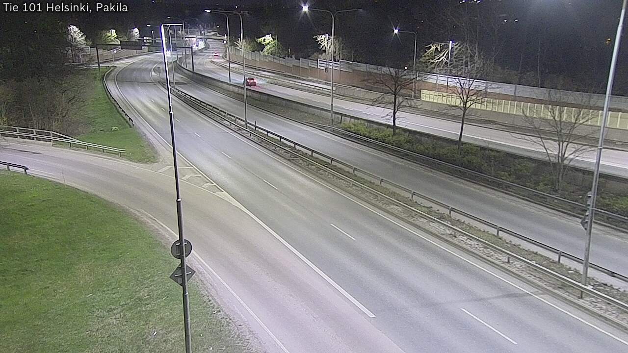 Weather Camera Image Väg 101 Helsingfors, Baggböle, Helsinki, Uusimaa