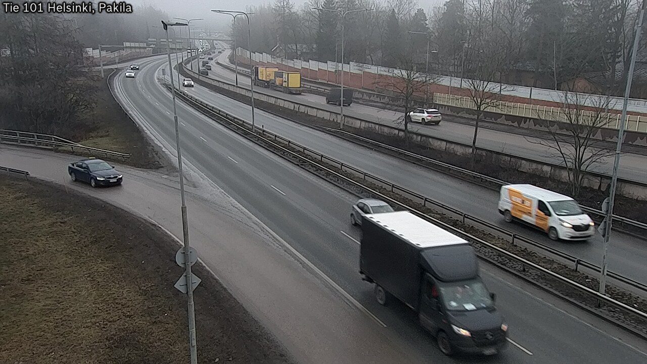 Weather Camera Image Road 101 Helsinki, Pakila, Helsinki, Uusimaa