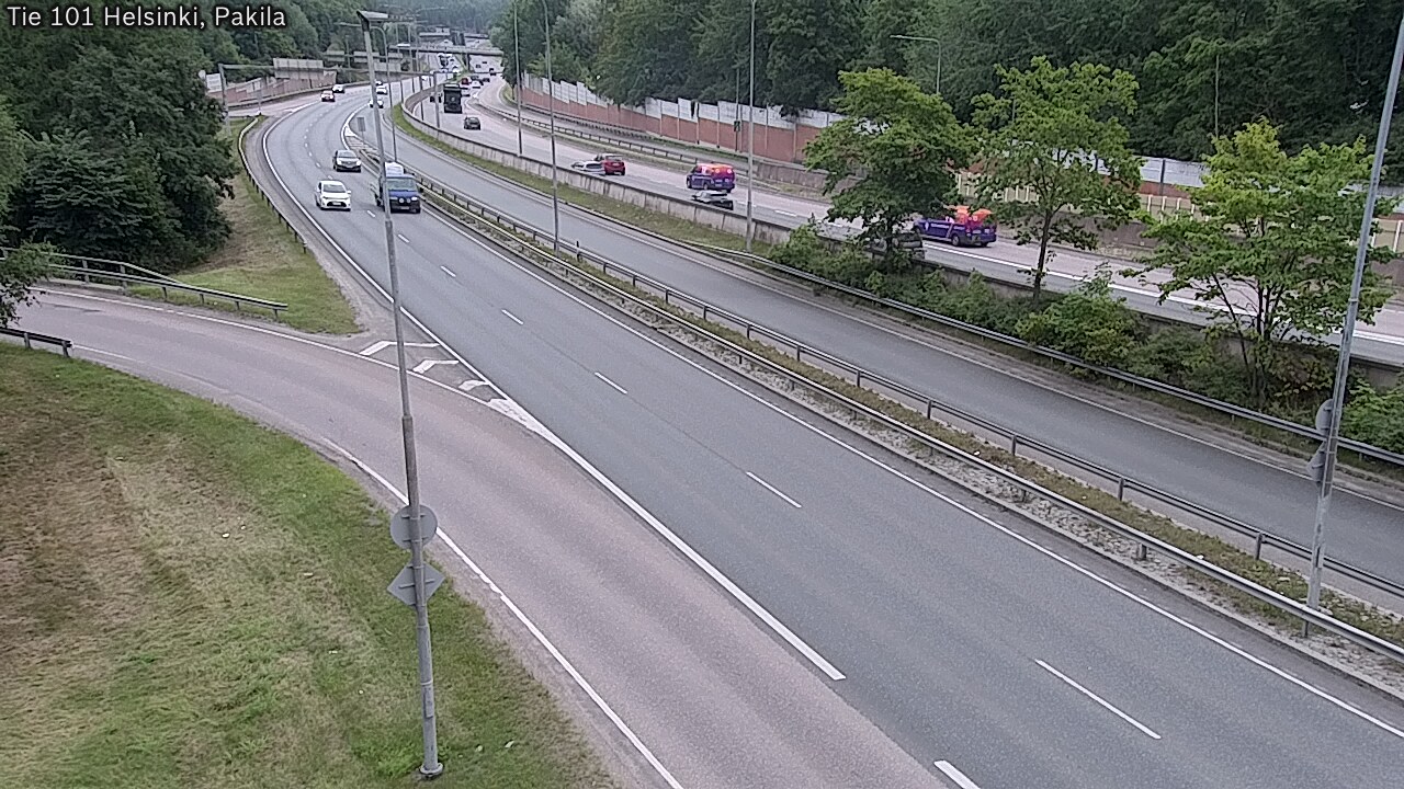 Weather Camera Image Road 101 Helsinki, Pakila, Helsinki, Uusimaa