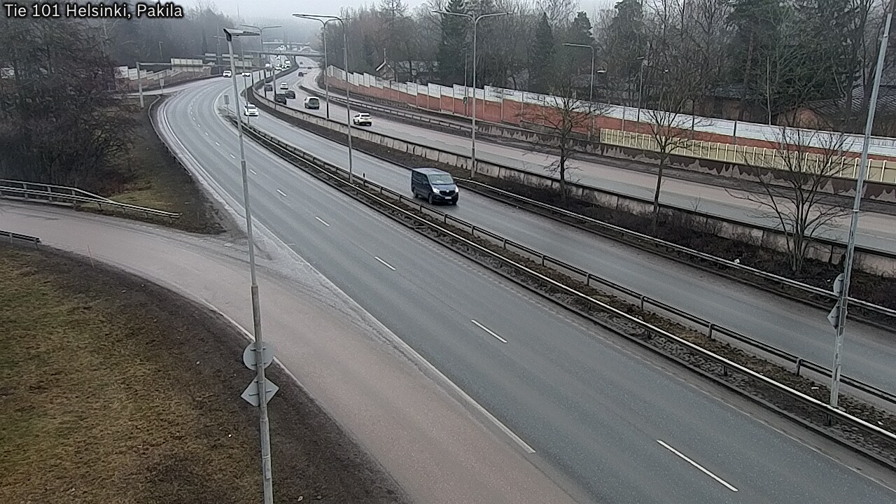 Weather Camera Image Road 101 Helsinki, Pakila, Helsinki, Uusimaa