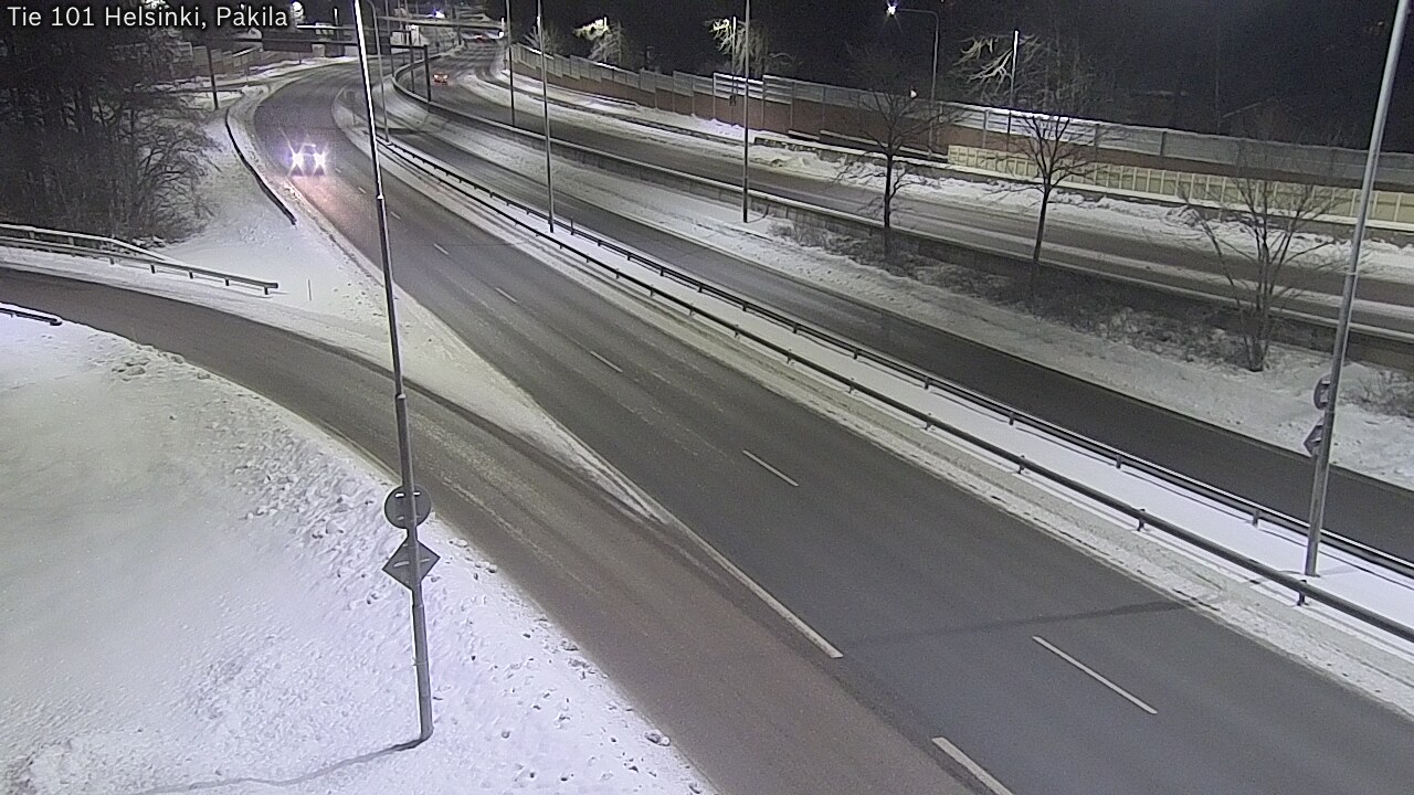 Weather Camera Image Road 101 Helsinki, Pakila, Helsinki, Uusimaa