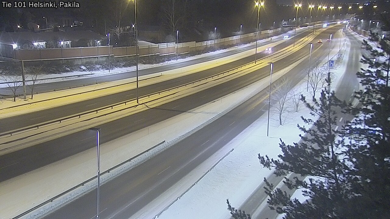 Weather Camera Image Road 101 Helsinki, Pakila, Helsinki, Uusimaa