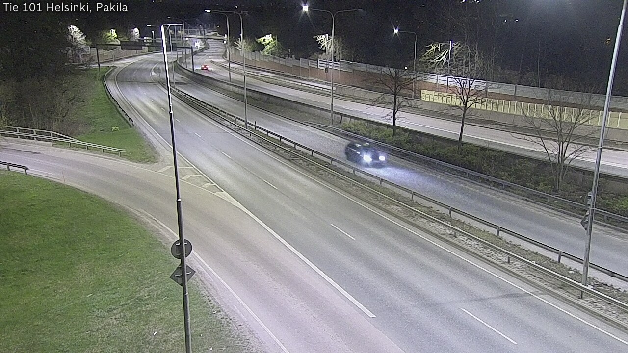 Weather Camera Image Väg 101 Helsingfors, Baggböle, Helsinki, Uusimaa