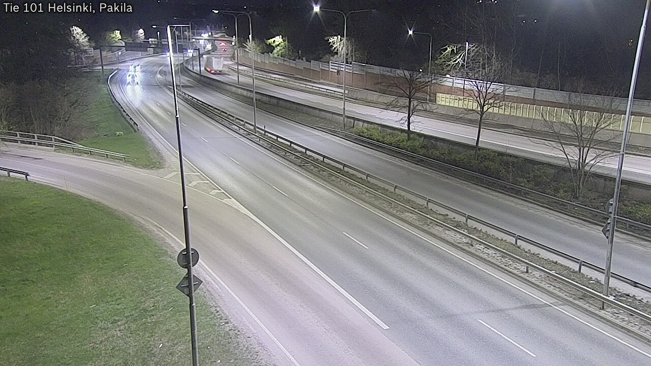 Weather Camera Image Väg 101 Helsingfors, Baggböle, Helsinki, Uusimaa