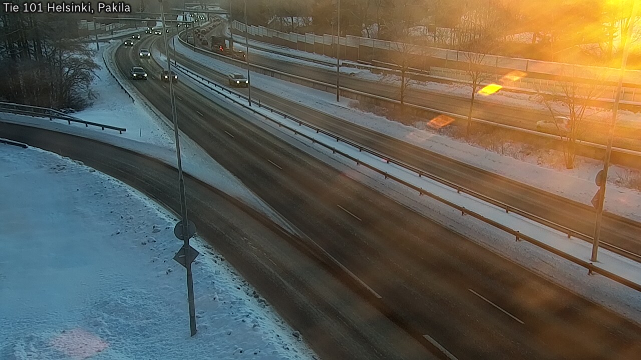 Weather Camera Image Road 101 Helsinki, Pakila, Helsinki, Uusimaa