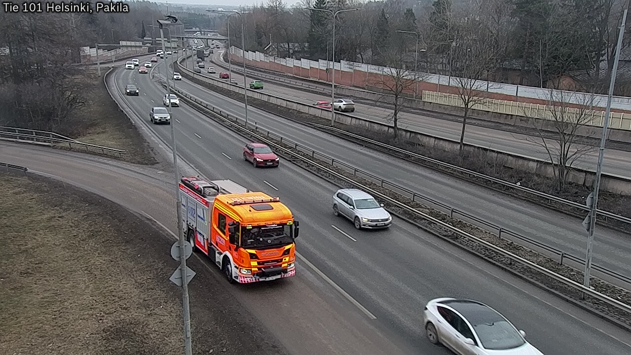Weather Camera Image Road 101 Helsinki, Pakila, Helsinki, Uusimaa