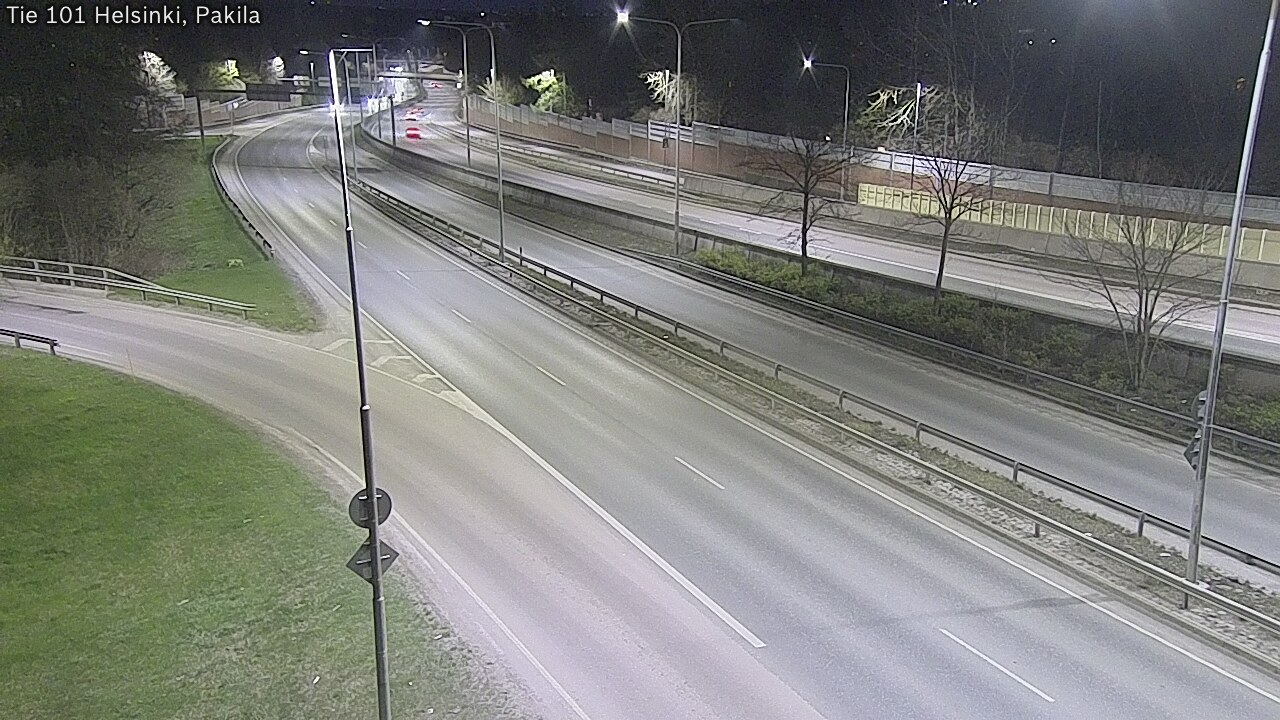 Weather Camera Image Väg 101 Helsingfors, Baggböle, Helsinki, Uusimaa