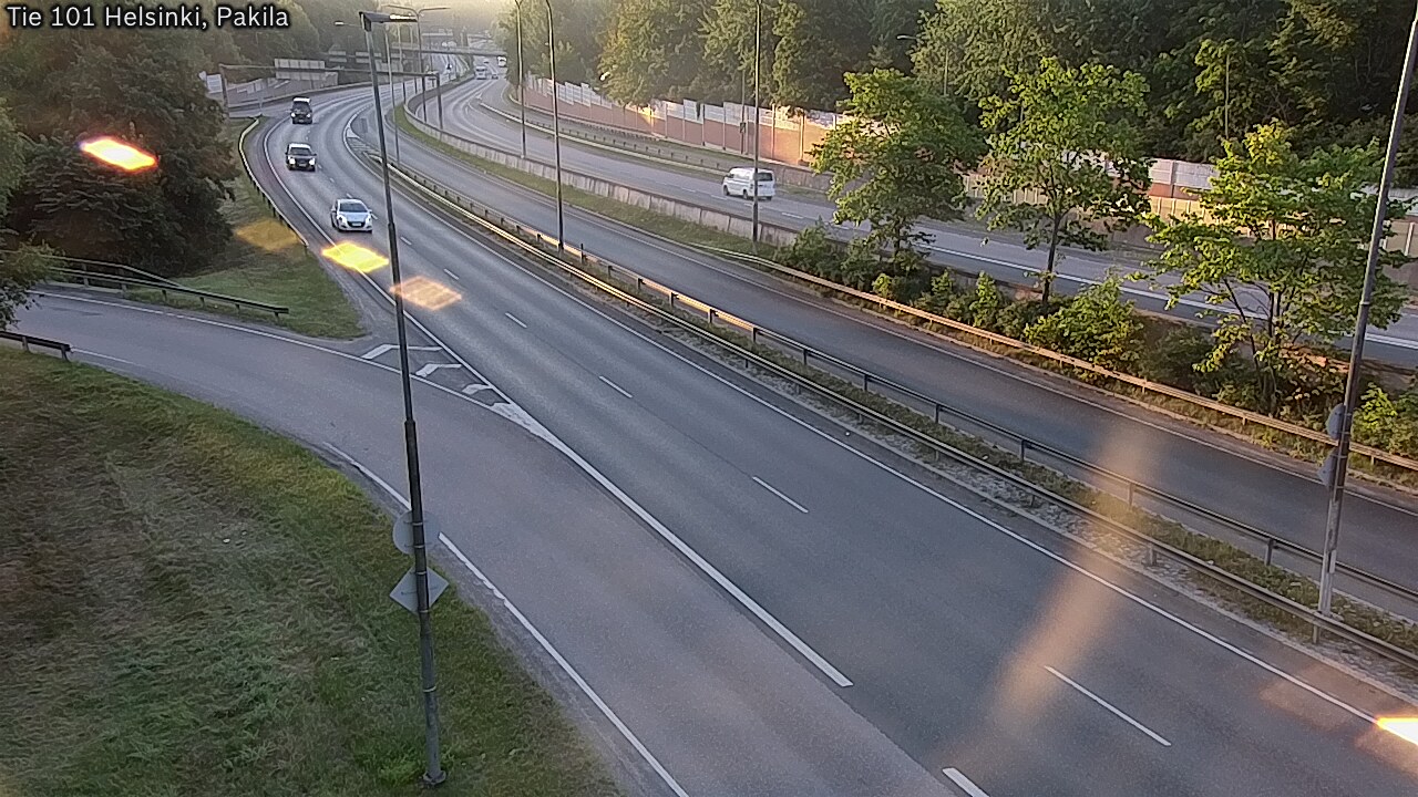 Weather Camera Image Road 101 Helsinki, Pakila, Helsinki, Uusimaa