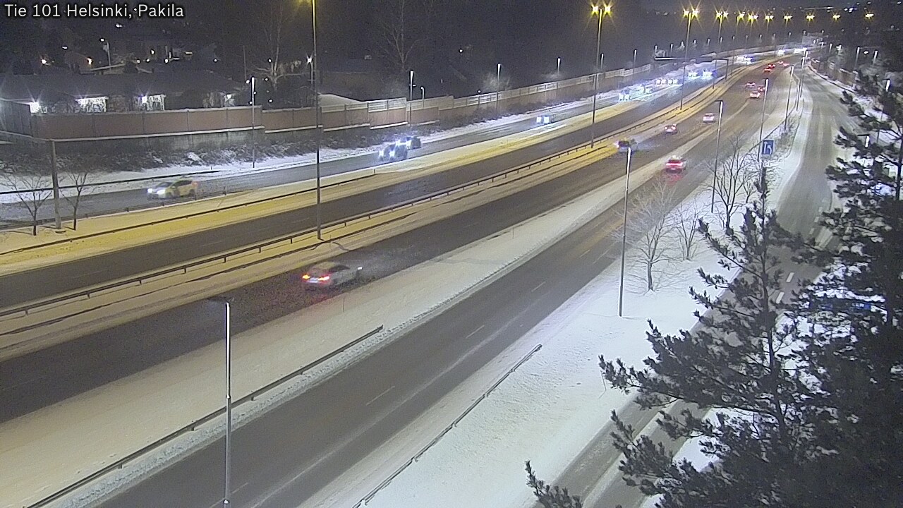 Weather Camera Image Road 101 Helsinki, Pakila, Helsinki, Uusimaa