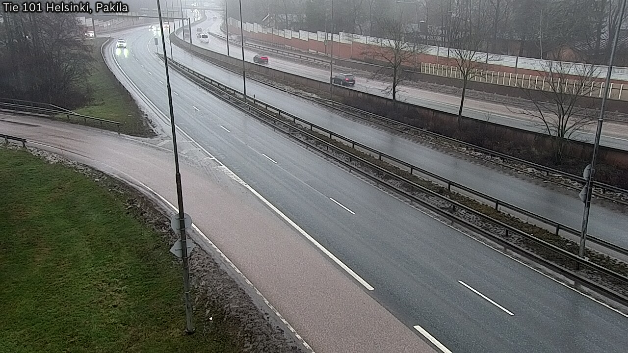 Weather Camera Image Väg 101 Helsingfors, Baggböle, Helsinki, Uusimaa