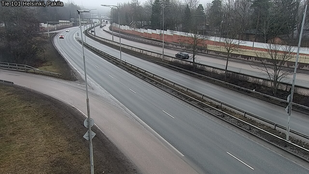 Weather Camera Image Road 101 Helsinki, Pakila, Helsinki, Uusimaa