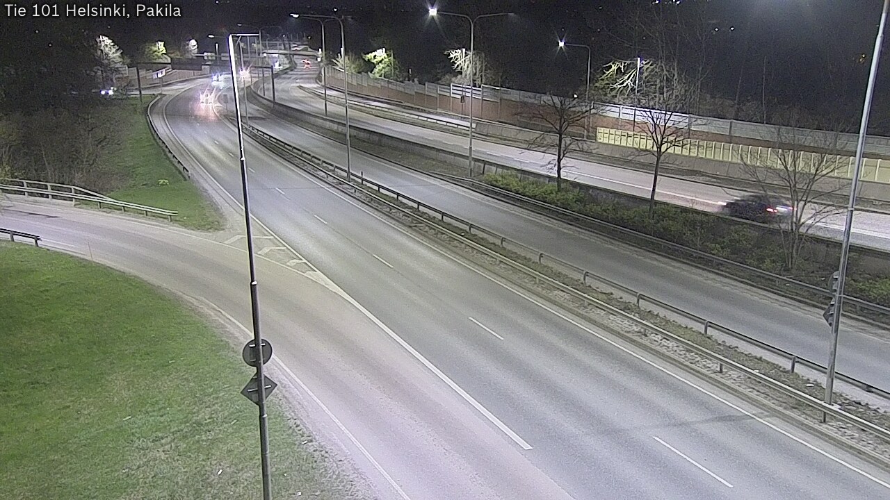 Weather Camera Image Väg 101 Helsingfors, Baggböle, Helsinki, Uusimaa