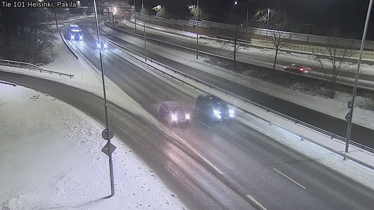 Weather Camera Image Road 101 Helsinki, Pakila, Helsinki, Uusimaa