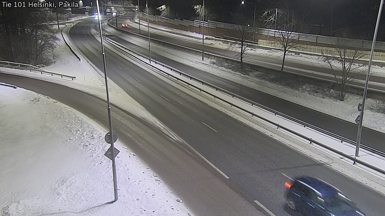 Weather Camera Image Road 101 Helsinki, Pakila, Helsinki, Uusimaa