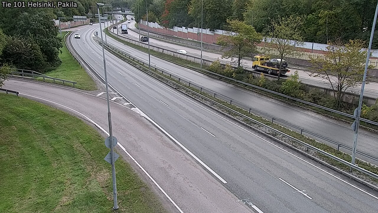 Weather Camera Image Road 101 Helsinki, Pakila, Helsinki, Uusimaa