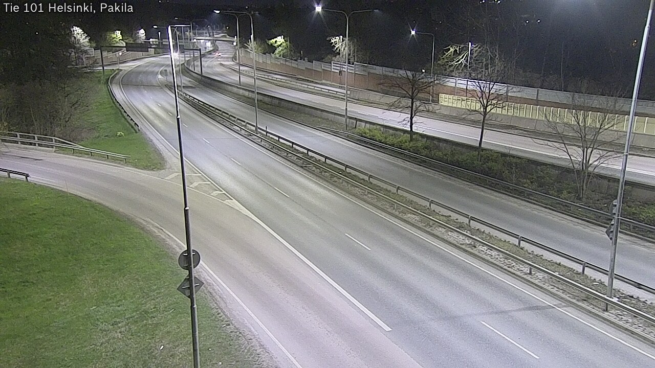 Weather Camera Image Väg 101 Helsingfors, Baggböle, Helsinki, Uusimaa