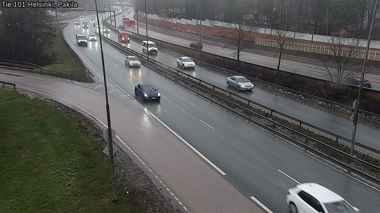 Weather Camera Image Väg 101 Helsingfors, Baggböle, Helsinki, Uusimaa