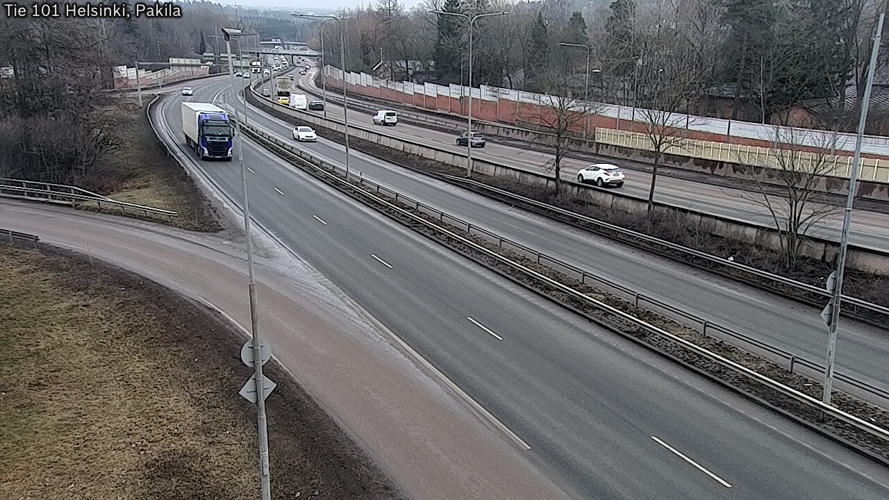 Weather Camera Image Road 101 Helsinki, Pakila, Helsinki, Uusimaa