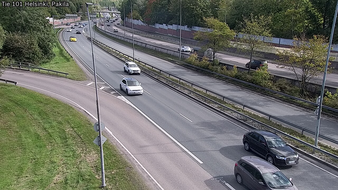Weather Camera Image Väg 101 Helsingfors, Baggböle, Helsinki, Uusimaa