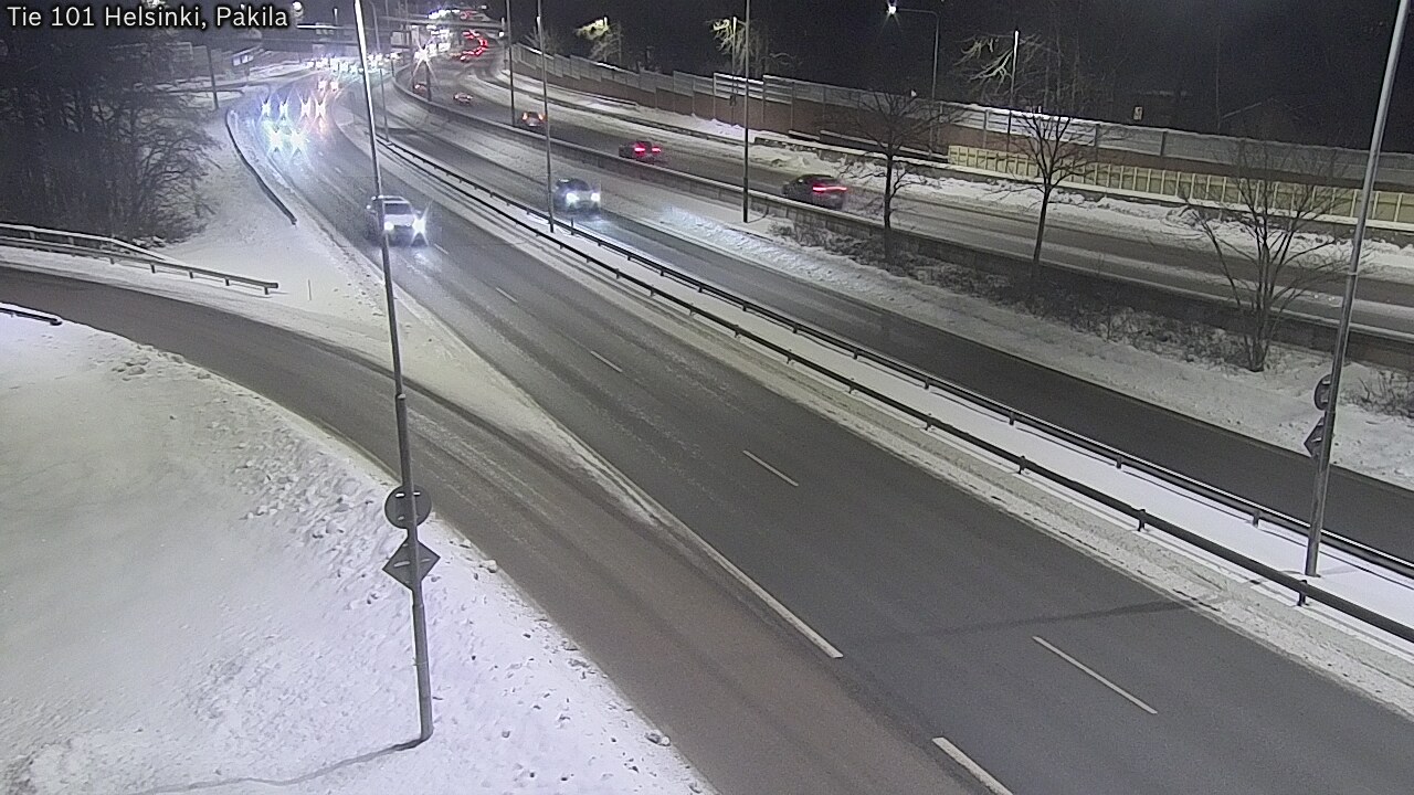 Weather Camera Image Road 101 Helsinki, Pakila, Helsinki, Uusimaa