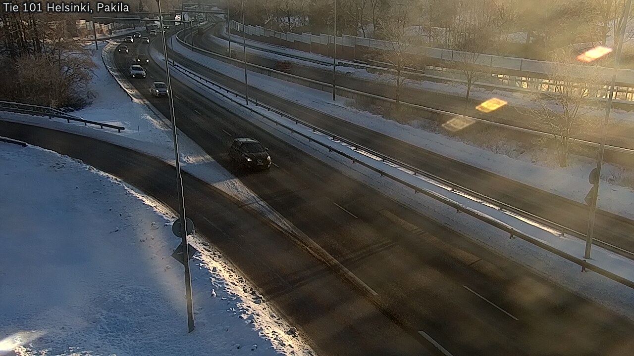 Weather Camera Image Road 101 Helsinki, Pakila, Helsinki, Uusimaa