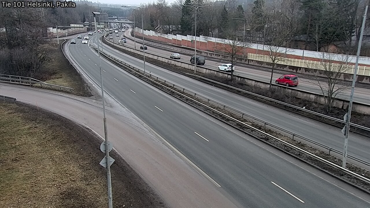 Weather Camera Image Road 101 Helsinki, Pakila, Helsinki, Uusimaa