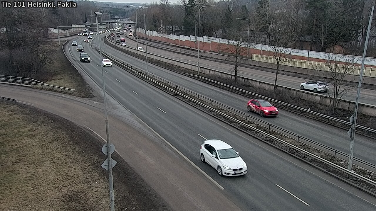 Weather Camera Image Road 101 Helsinki, Pakila, Helsinki, Uusimaa