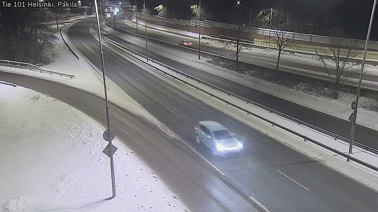Weather Camera Image Road 101 Helsinki, Pakila, Helsinki, Uusimaa