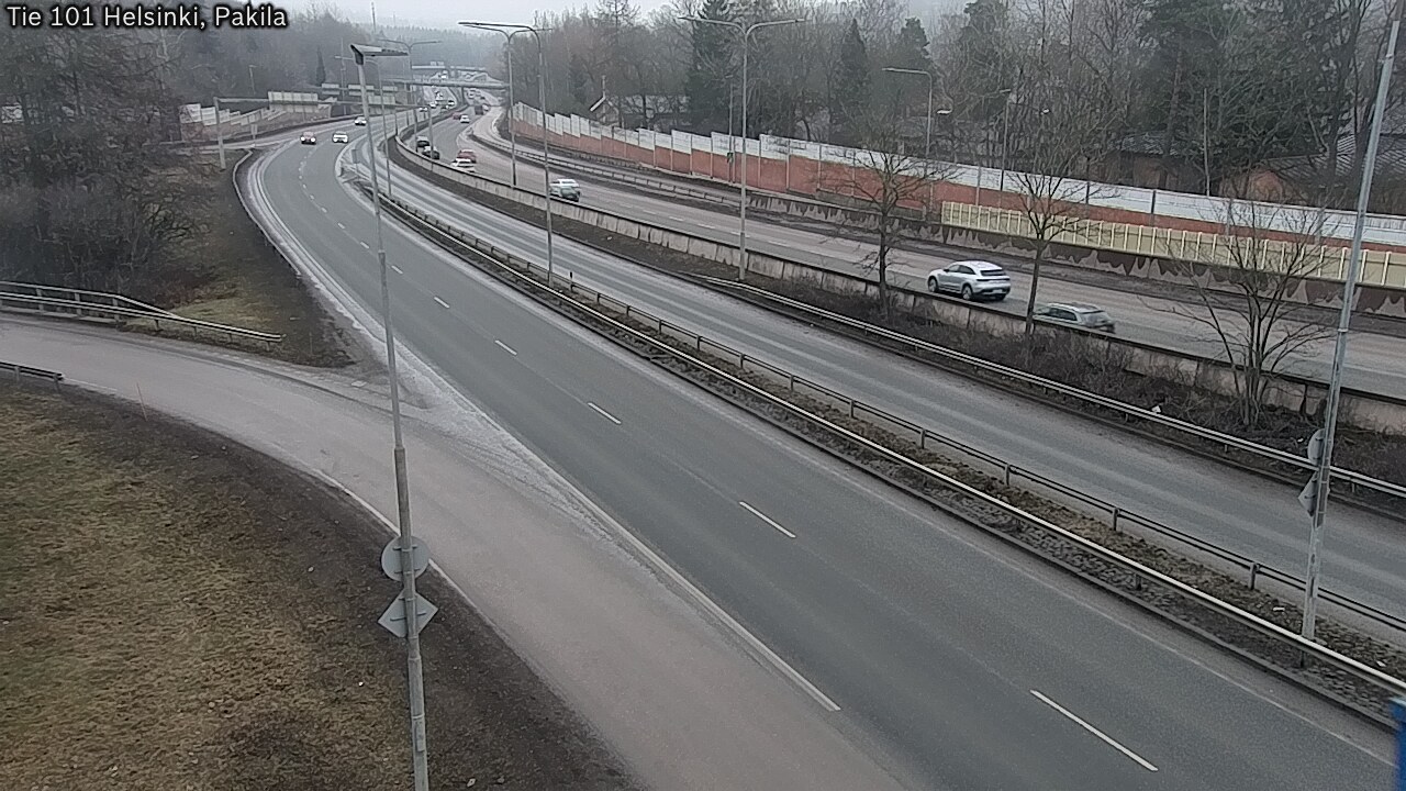 Weather Camera Image Road 101 Helsinki, Pakila, Helsinki, Uusimaa