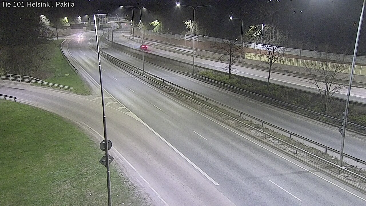 Weather Camera Image Väg 101 Helsingfors, Baggböle, Helsinki, Uusimaa