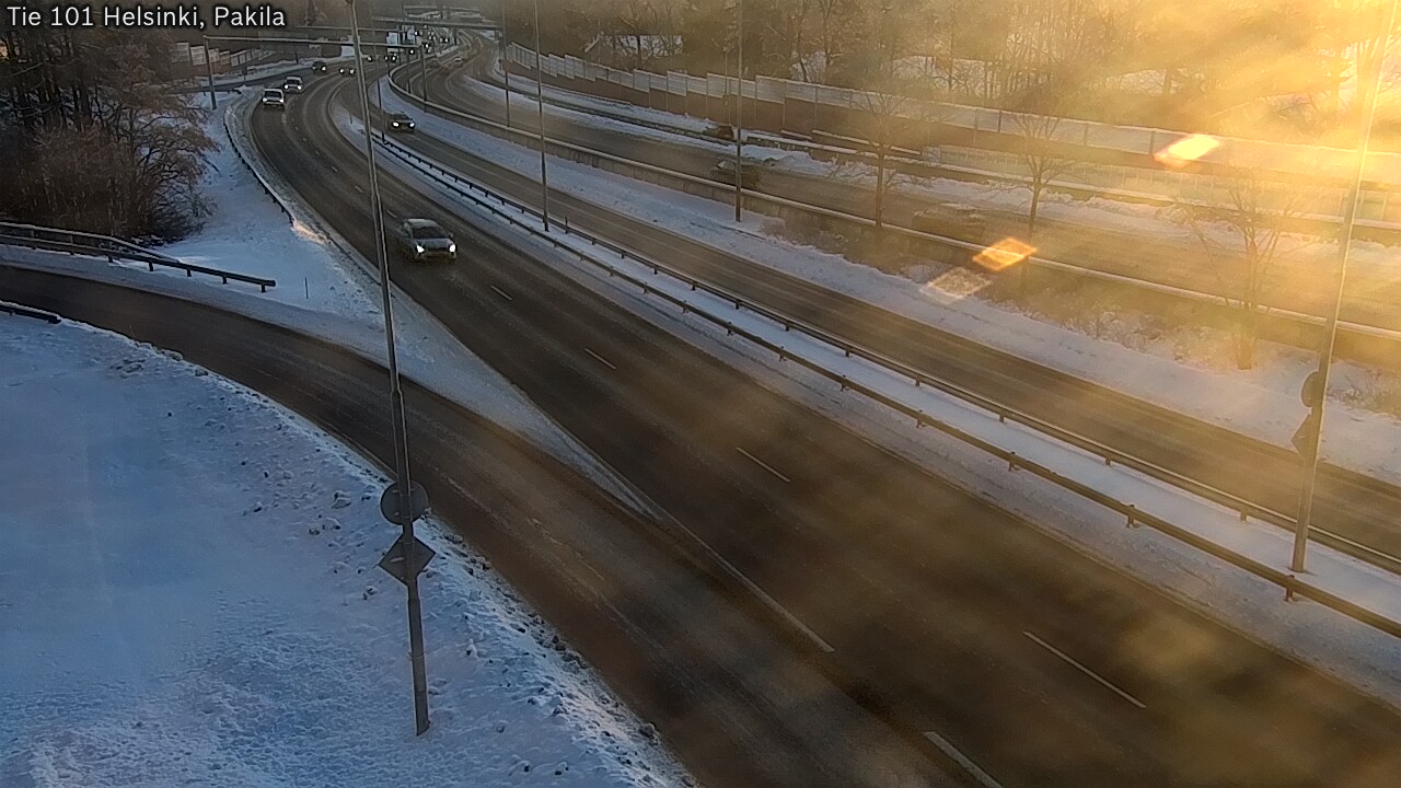Weather Camera Image Road 101 Helsinki, Pakila, Helsinki, Uusimaa
