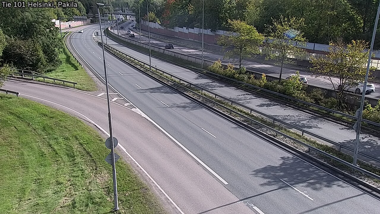 Weather Camera Image Väg 101 Helsingfors, Baggböle, Helsinki, Uusimaa