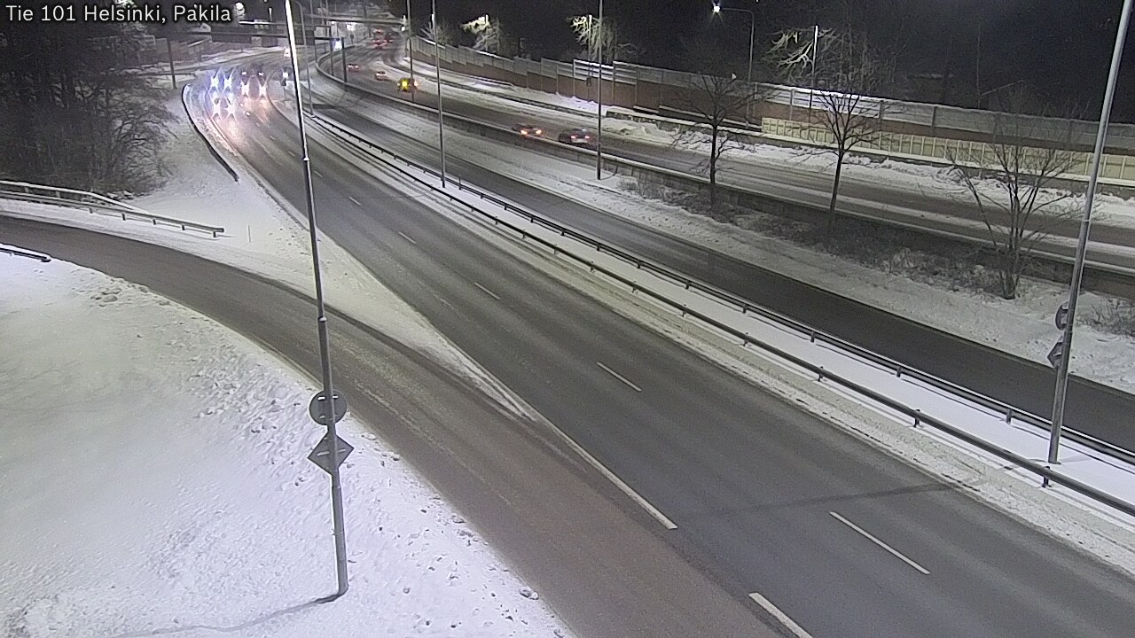 Weather Camera Image Road 101 Helsinki, Pakila, Helsinki, Uusimaa