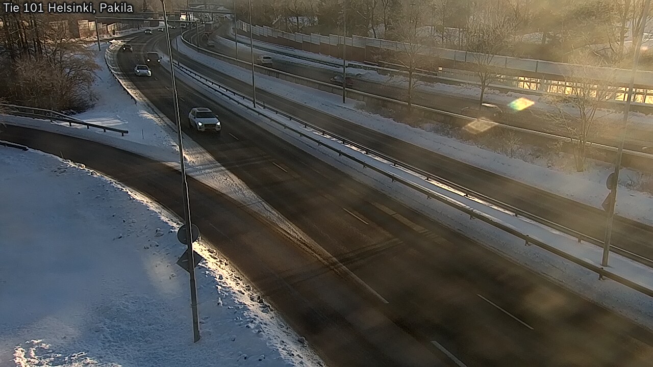 Weather Camera Image Road 101 Helsinki, Pakila, Helsinki, Uusimaa