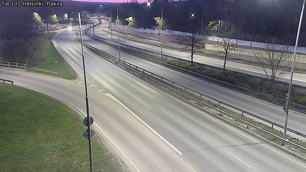 Weather Camera Image Väg 101 Helsingfors, Baggböle, Helsinki, Uusimaa