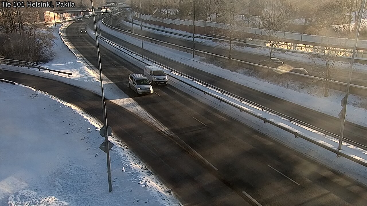 Weather Camera Image Road 101 Helsinki, Pakila, Helsinki, Uusimaa