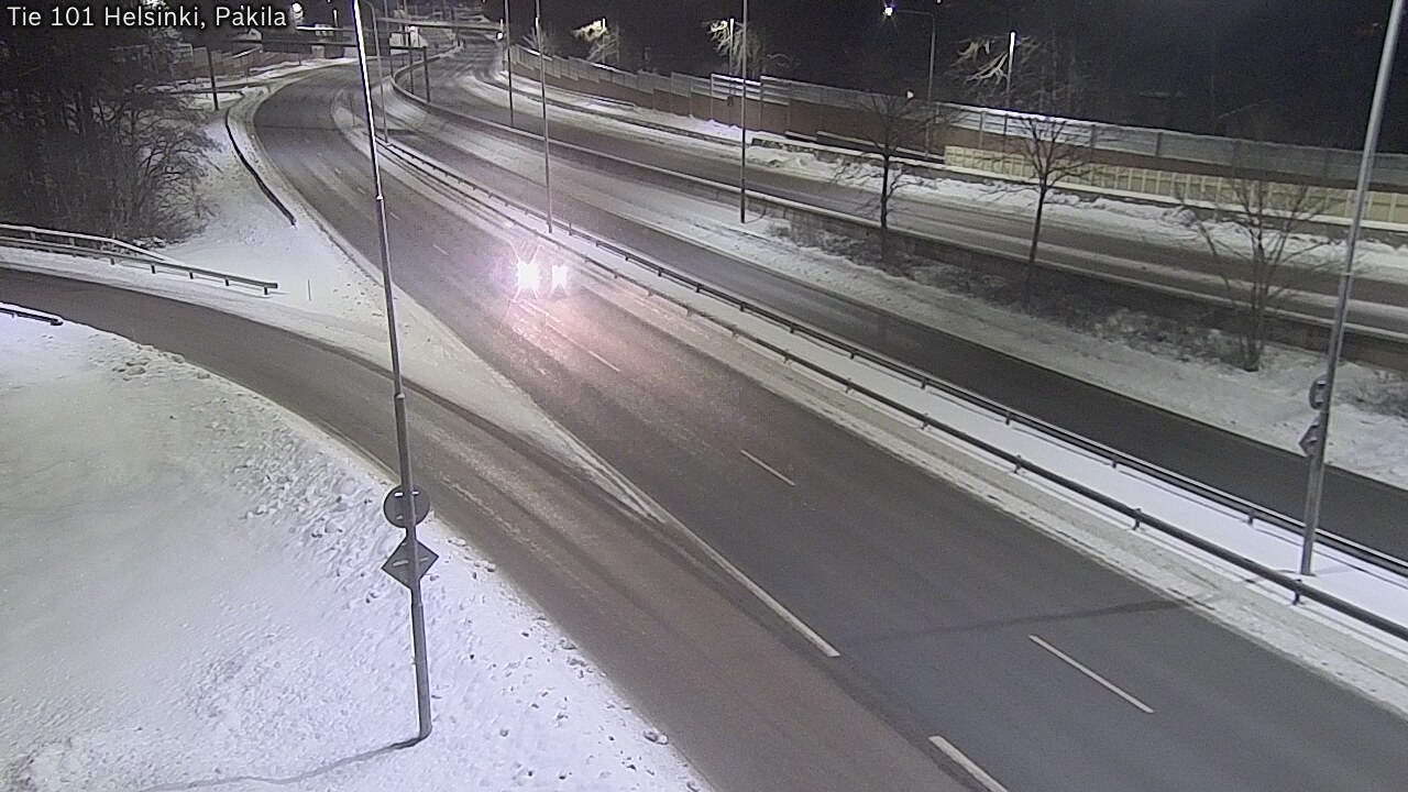 Weather Camera Image Road 101 Helsinki, Pakila, Helsinki, Uusimaa