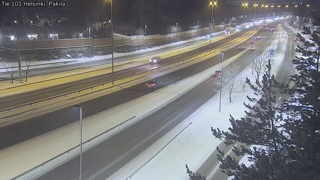 Weather Camera Image Road 101 Helsinki, Pakila, Helsinki, Uusimaa
