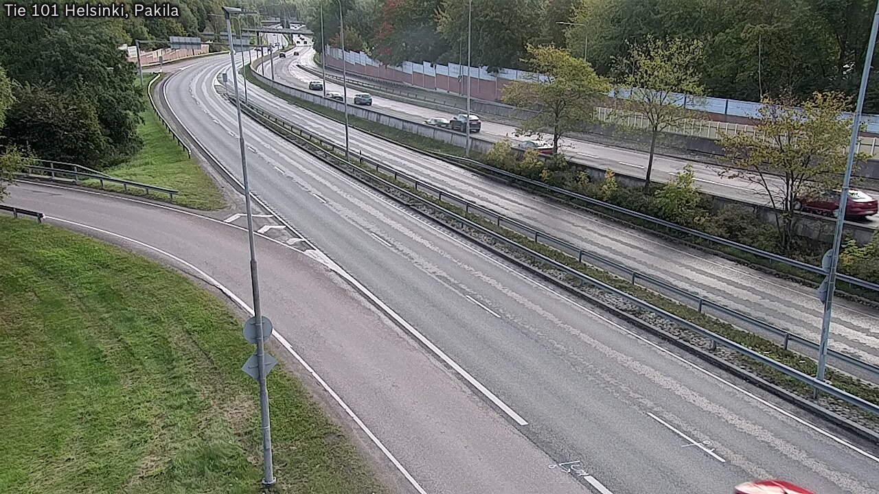 Weather Camera Image Road 101 Helsinki, Pakila, Helsinki, Uusimaa