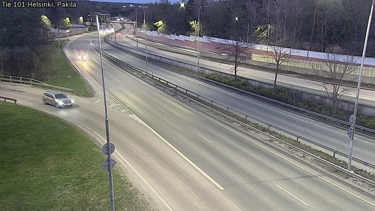 Weather Camera Image Väg 101 Helsingfors, Baggböle, Helsinki, Uusimaa