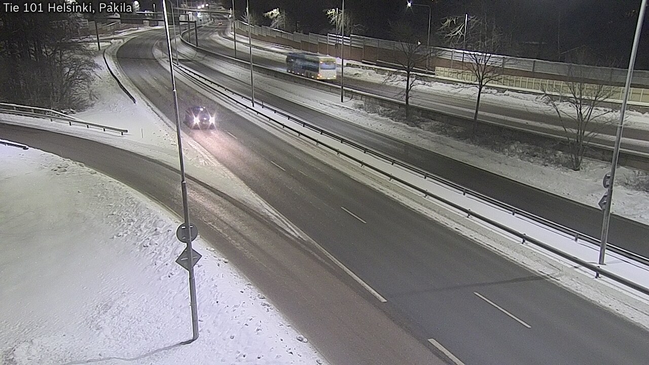 Weather Camera Image Road 101 Helsinki, Pakila, Helsinki, Uusimaa