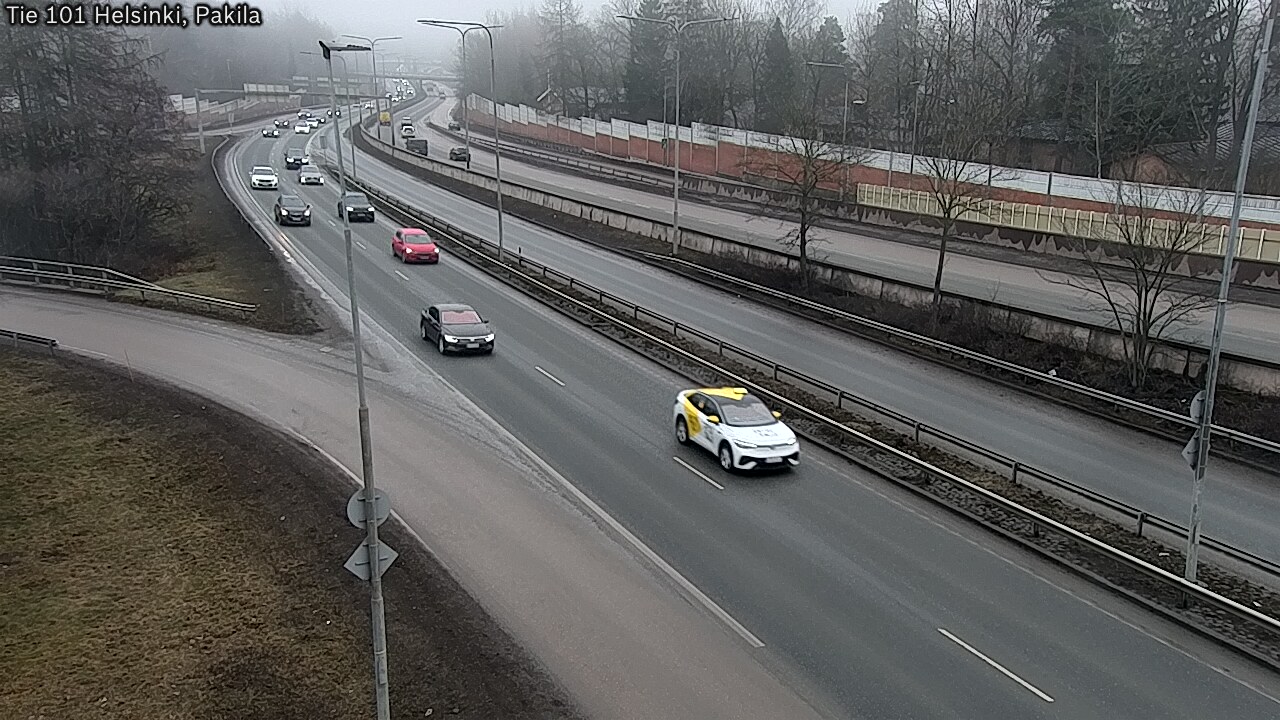 Weather Camera Image Road 101 Helsinki, Pakila, Helsinki, Uusimaa