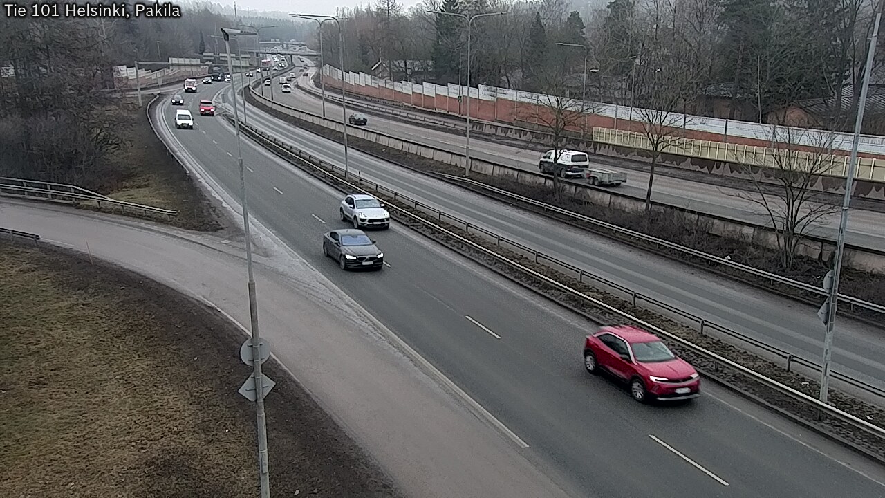 Weather Camera Image Road 101 Helsinki, Pakila, Helsinki, Uusimaa