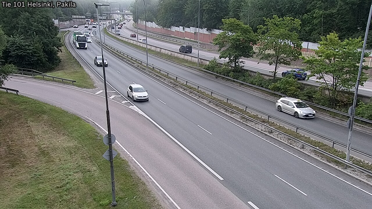 Weather Camera Image Road 101 Helsinki, Pakila, Helsinki, Uusimaa