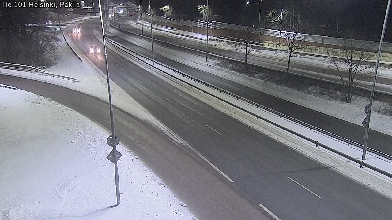 Weather Camera Image Road 101 Helsinki, Pakila, Helsinki, Uusimaa