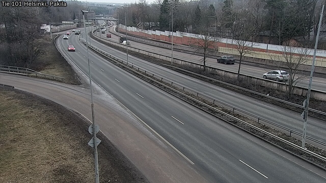 Weather Camera Image Road 101 Helsinki, Pakila, Helsinki, Uusimaa